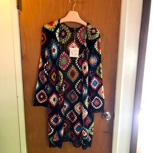 Crochet Patchwork Cardigan